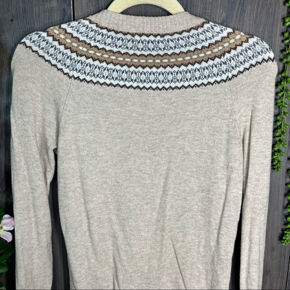 '🌼3/$30🌼Merona Fair Isle Button Down Lightweight Cardigan Size XS - Picture 10 of 13